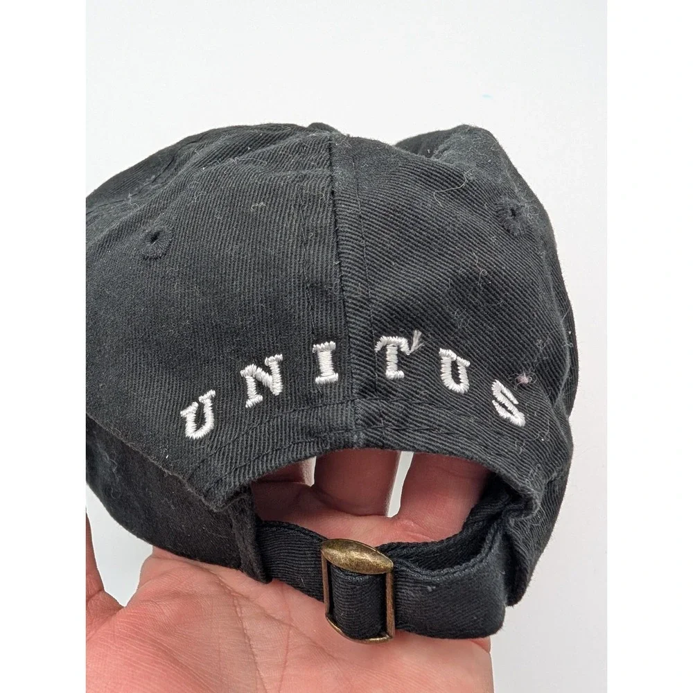 Unitus Black & Blue Embroidered‎ Baseball Dad Cap Hat Adjustable Back Cotton